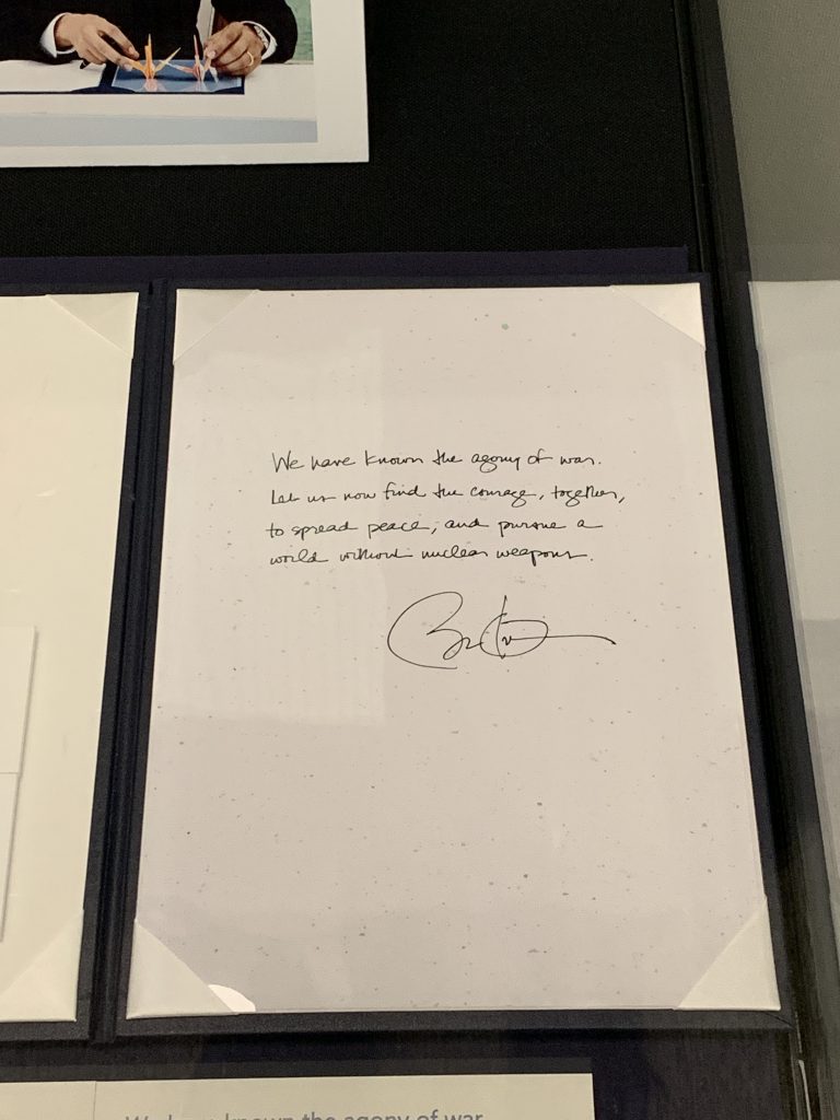 Simple but elegant message from President Obama