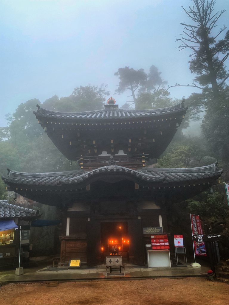 Shrine at the top of Mount Misen